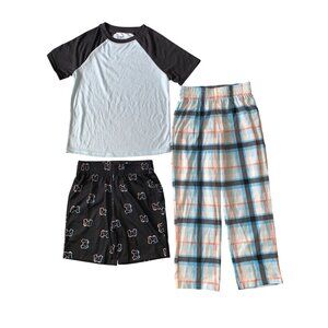 Cat & Jack Boys 3-Piece Sleepwear Short & Long Pajama Pants w/ Short Sleeve Top